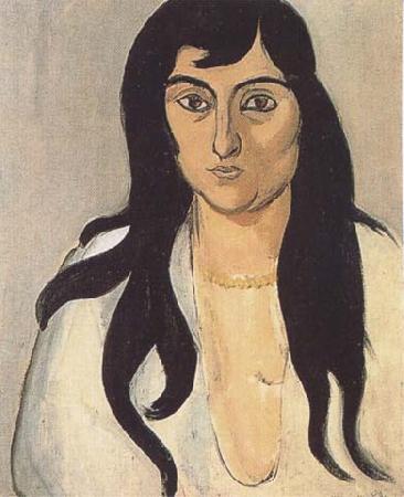Henri Matisse Woman with an Amber Necklace (mk35) oil painting image